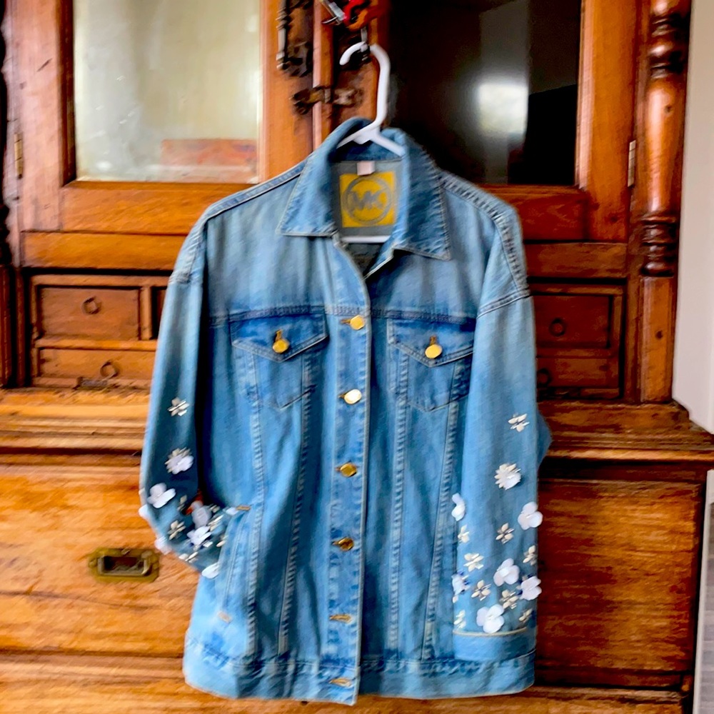 Michael Kors adorable trucker jacket.